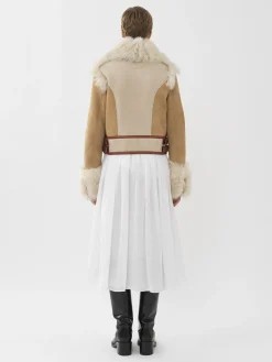 Vestes-Chloé Blouson Aviateur Soft Tan
