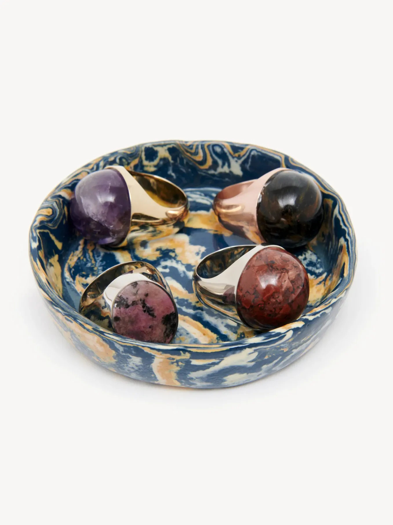 Accessoires Pour La Maison-Chloé Bol Blue - White 1