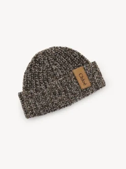 Chapeaux Et Gants-Chloé Bonnet White Powder