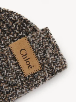 Chapeaux Et Gants-Chloé Bonnet White Powder