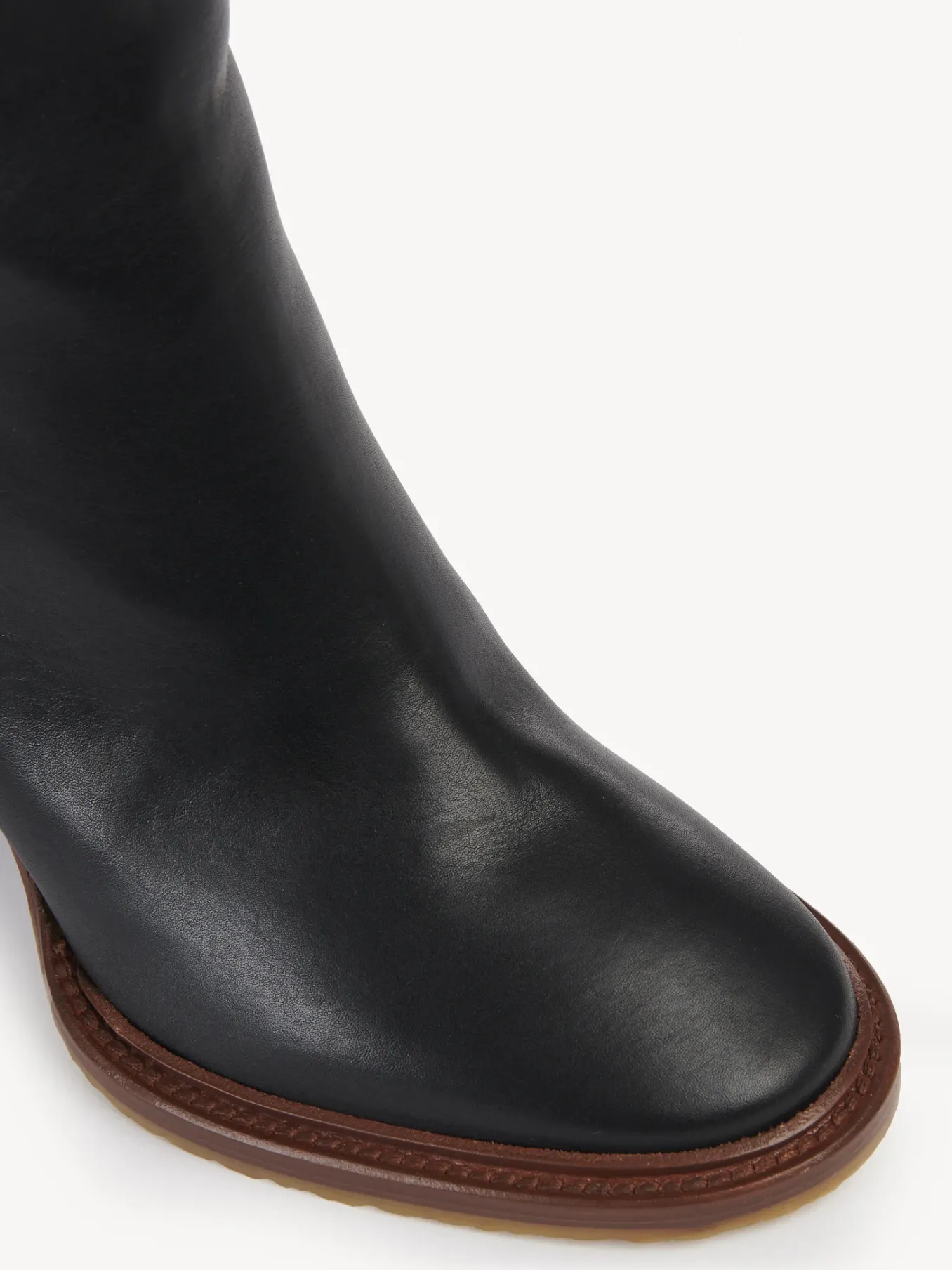 Bottes Et Bottines-Chloé Bottes A Talon Edith Noir
