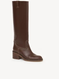 Bottes Et Bottines-Chloé Bottes Mallo Brunet Brown