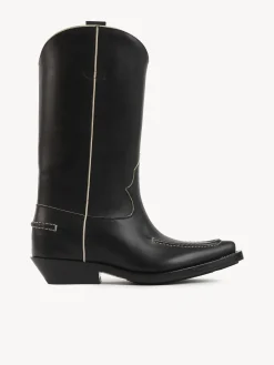 Bottes Et Bottines-Chloé Bottes Texanes Nellie Noir