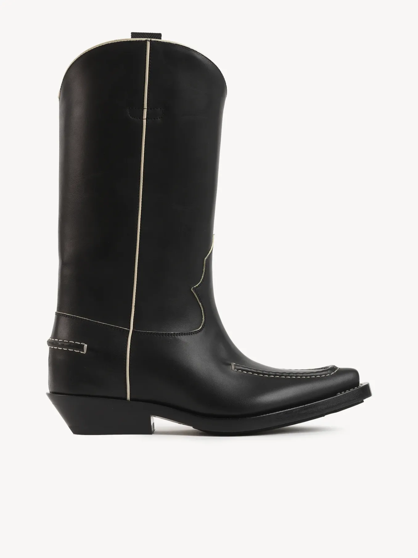 Bottes Et Bottines-Chloé Bottes Texanes Nellie Noir