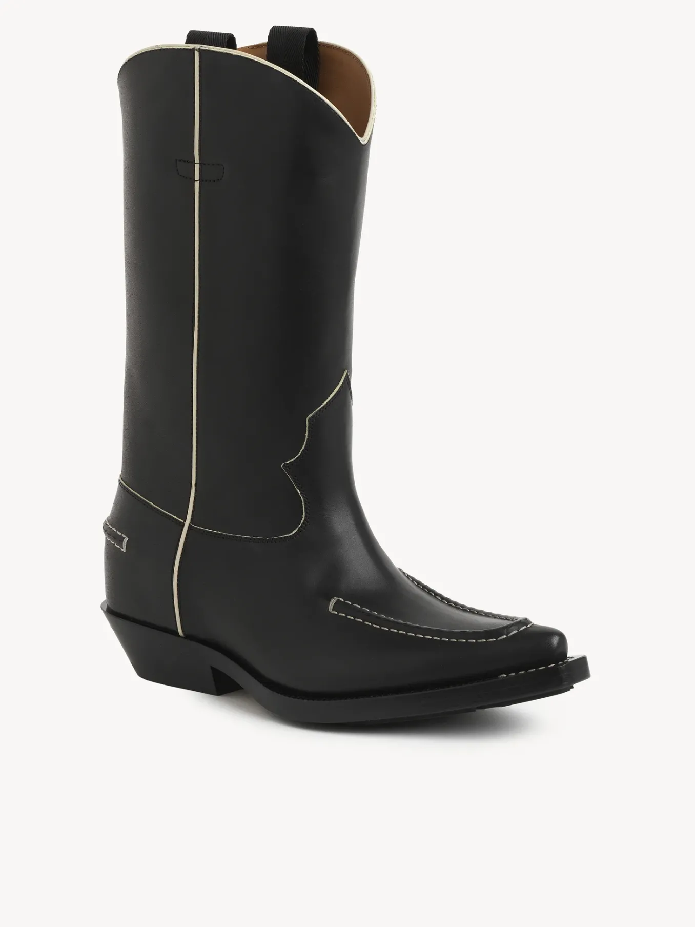 Bottes Et Bottines-Chloé Bottes Texanes Nellie Noir