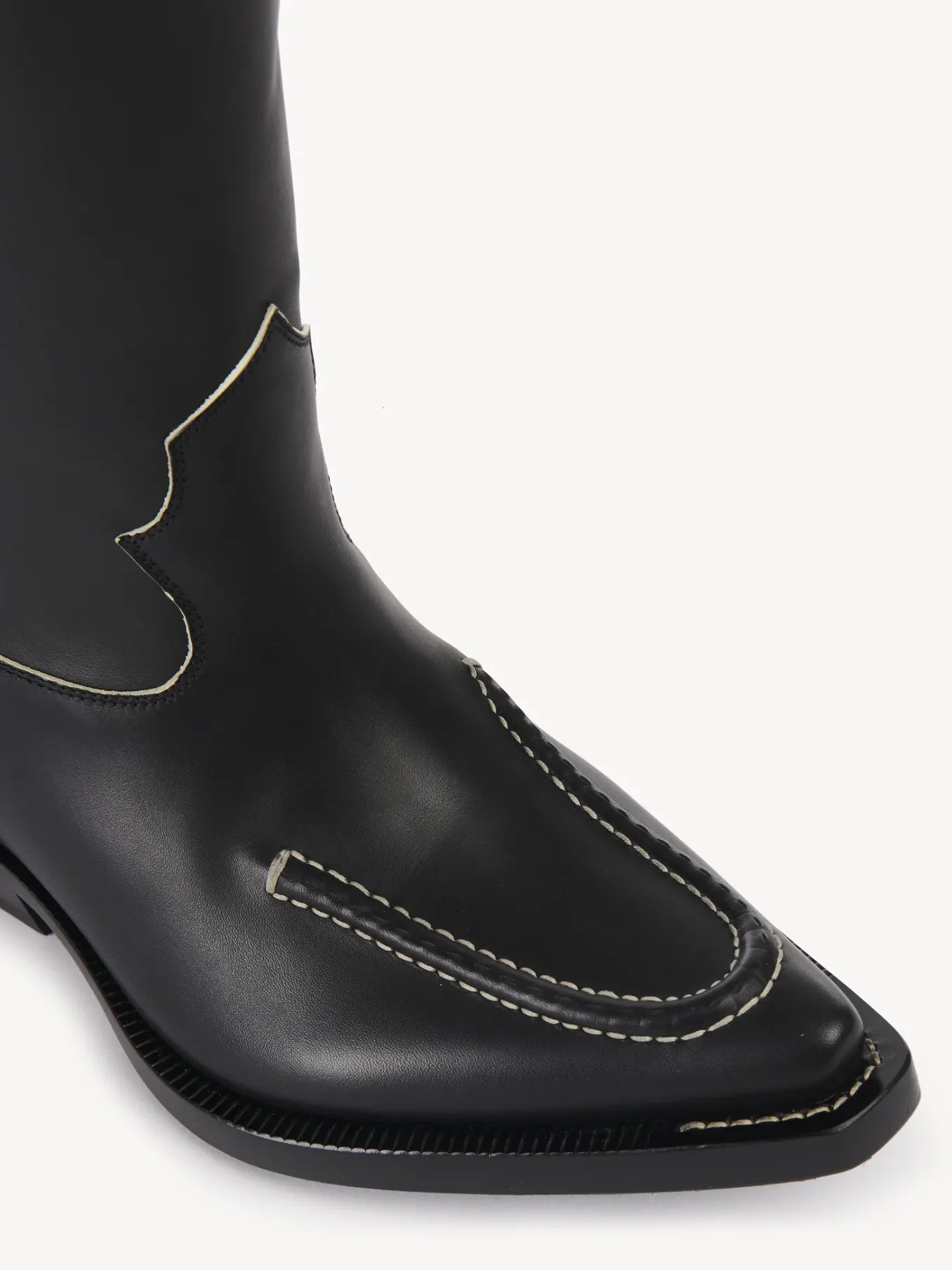 Bottes Et Bottines-Chloé Bottes Texanes Nellie Noir