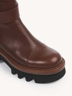 Bottes Et Bottines-Chloé Bottines A Boucle Owena Brunet Brown