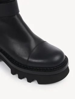 Bottes Et Bottines-Chloé Bottines A Boucle Owena Noir
