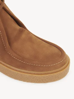 Bottes Et Bottines-Chloé Bottines A Lacets Jille Tan - Chocolate - Tobacco