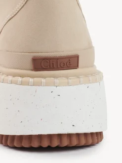 Bottes Et Bottines-Chloé Bottines A Lacets Lilli Hot Sand