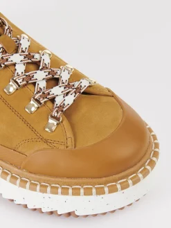 Bottes Et Bottines-Chloé Bottines A Lacets Lilli Autumnal Brown