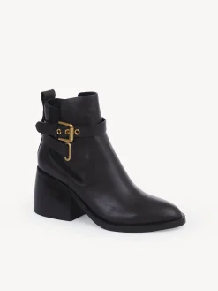 Bottes Et Bottines-Chloé Bottines A Talon Averi Koc - Testa Di Moro