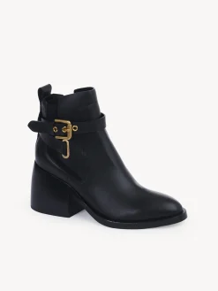 Bottes Et Bottines-Chloé Bottines A Talon Averi Noir