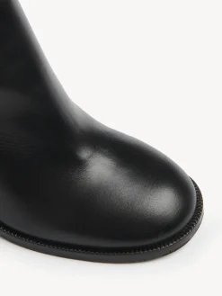 Bottes Et Bottines-Chloé Bottines A Talon Lyna Noir