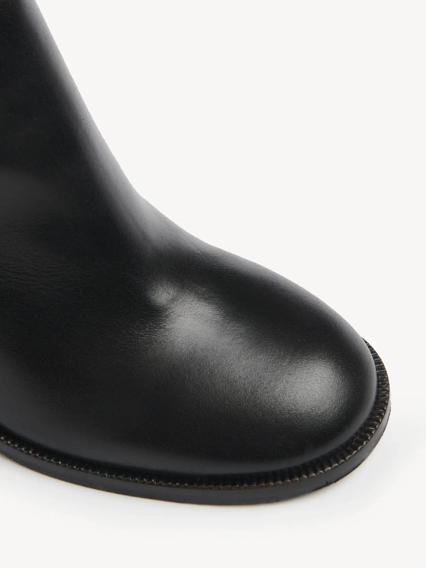 Bottes Et Bottines-Chloé Bottines A Talon Lyna Noir