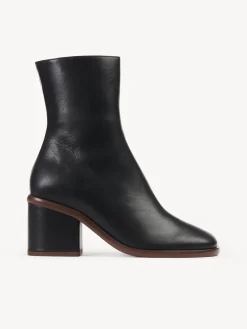 Bottes Et Bottines-Chloé Bottines A Talon Meganne Noir
