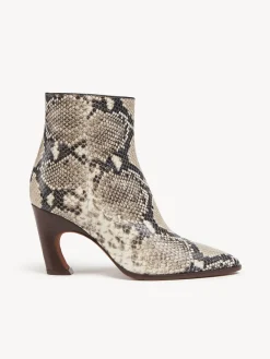 Bottes Et Bottines-Chloé Bottines A Talon Oli Eternal Grey