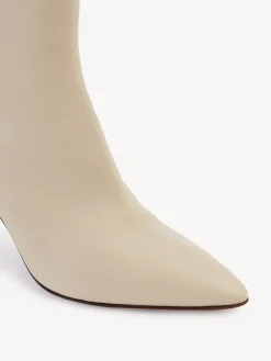 Bottes Et Bottines-Chloé Bottines A Talon Oli Pearly Grey