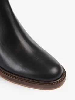 Bottes Et Bottines-Chloé Bottines Chelsea Mallo Noir
