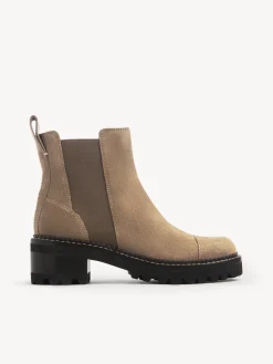 Bottes Et Bottines-Chloé Bottines Chelsea Mallory Fango 549