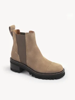 Bottes Et Bottines-Chloé Bottines Chelsea Mallory Fango 549