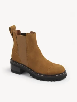 Bottes Et Bottines-Chloé Bottines Chelsea Mallory Brun