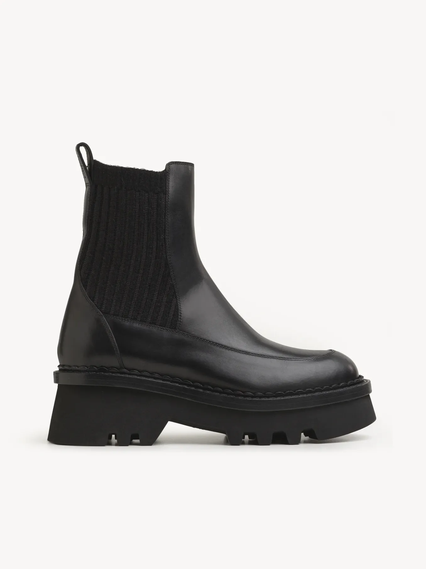 Bottes Et Bottines-Chloé Bottines Chelsea Owena Noir