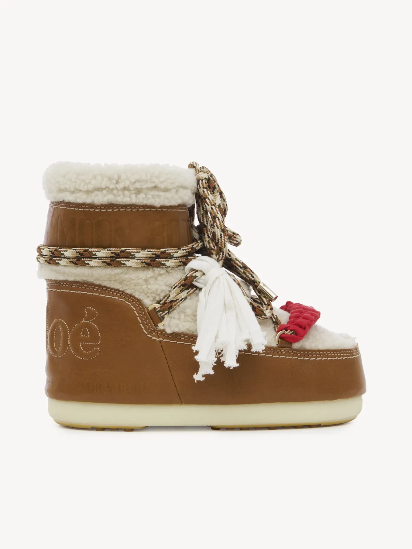 Bottes Et Bottines-Chloé Bottines Chloe X Moon Boot Luminous Ochre