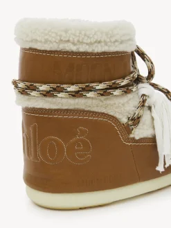 Bottes Et Bottines-Chloé Bottines Chloe X Moon Boot Luminous Ochre