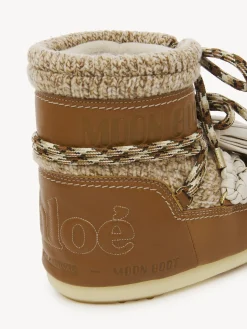 Bottes Et Bottines-Chloé Bottines Chloe X Moon Boot Luminous Ochre