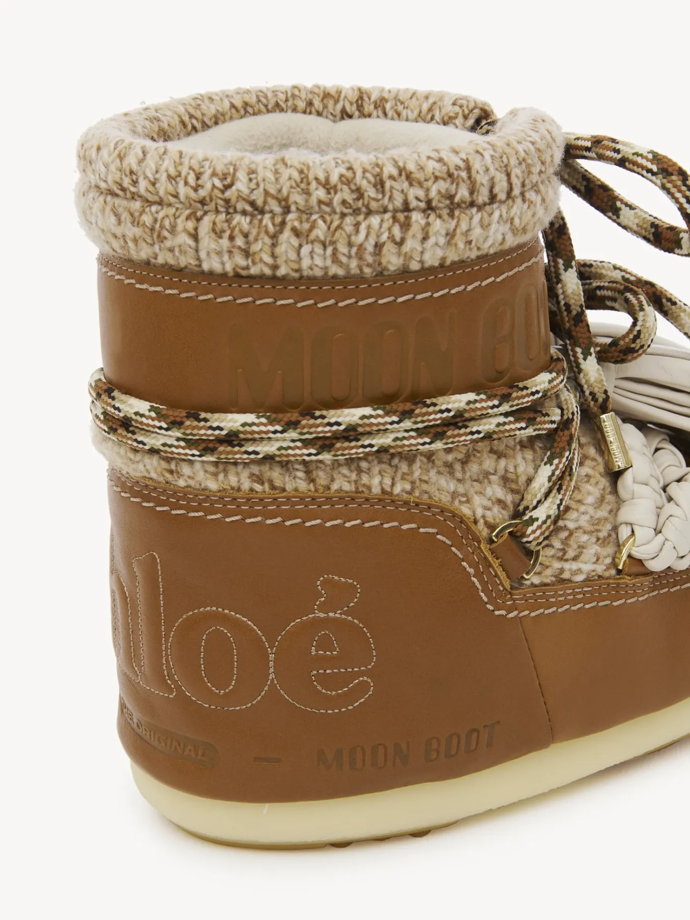 Bottes Et Bottines-Chloé Bottines Chloe X Moon Boot Luminous Ochre