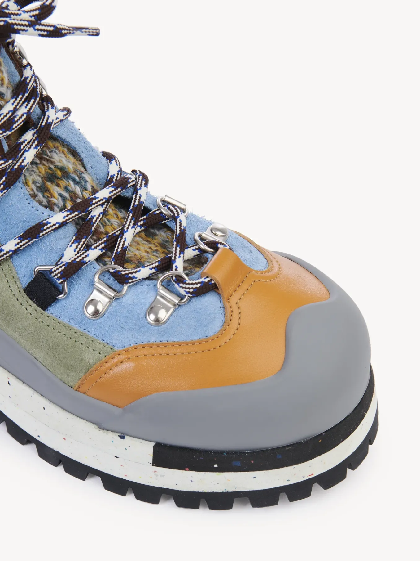 Bottes Et Bottines-Chloé Bottines De Randonnee Nikie Blue - Brown 1