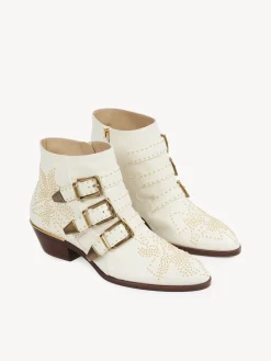 Bottes Et Bottines-Chloé Bottines Susanna Soft White