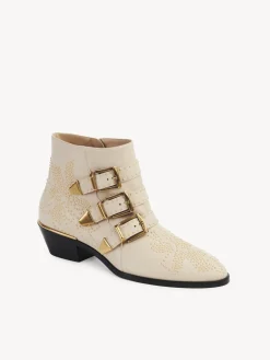 Bottes Et Bottines-Chloé Bottines Susanna Pearly Grey