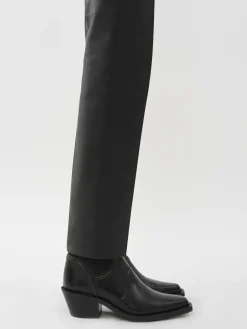 Bottes Et Bottines-Chloé Bottines Texanes Effet Chaussette Nellie Noir