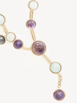 Bijoux-Chloé Boucle D'Oreille Chloe Zodiac Verseau Multicolor 11