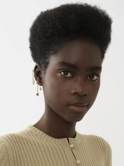 Bijoux-Chloé Boucle D'Oreille Chloe Zodiac Cancer Multicolor 4