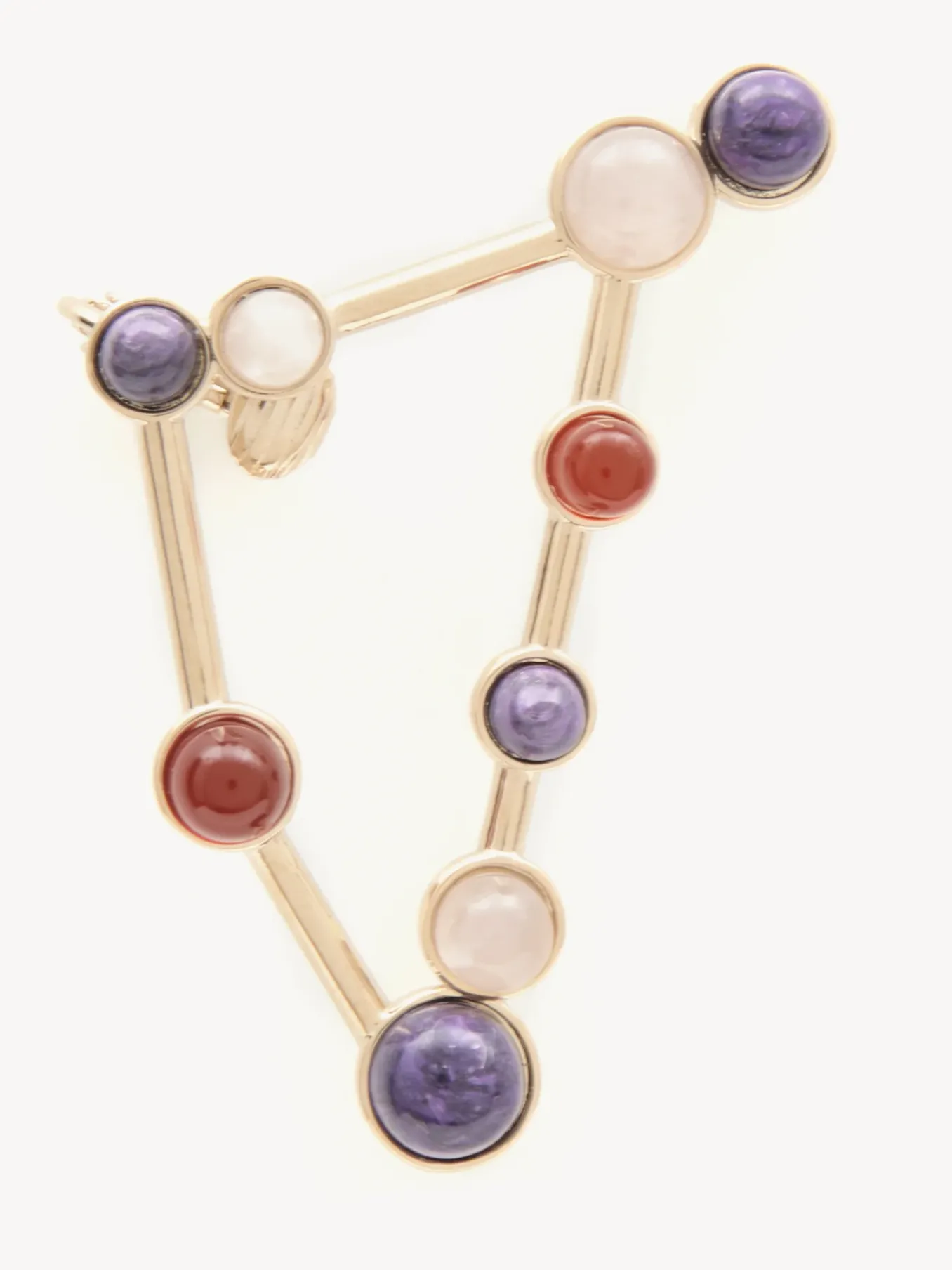 Bijoux-Chloé Boucle D'Oreille Chloe Zodiac Capricorne Multicolor 10