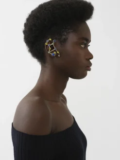 Bijoux-Chloé Boucle D'Oreille Chloe Zodiac Vierge Multicolor 6