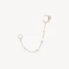 Bijoux-Chloé Boucle D'Oreille Darcey Gold Color