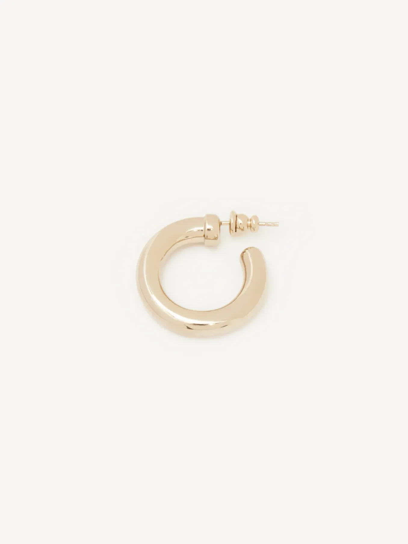 Bijoux-Chloé Boucles D'Oreilles Creoles Maura Gold Color