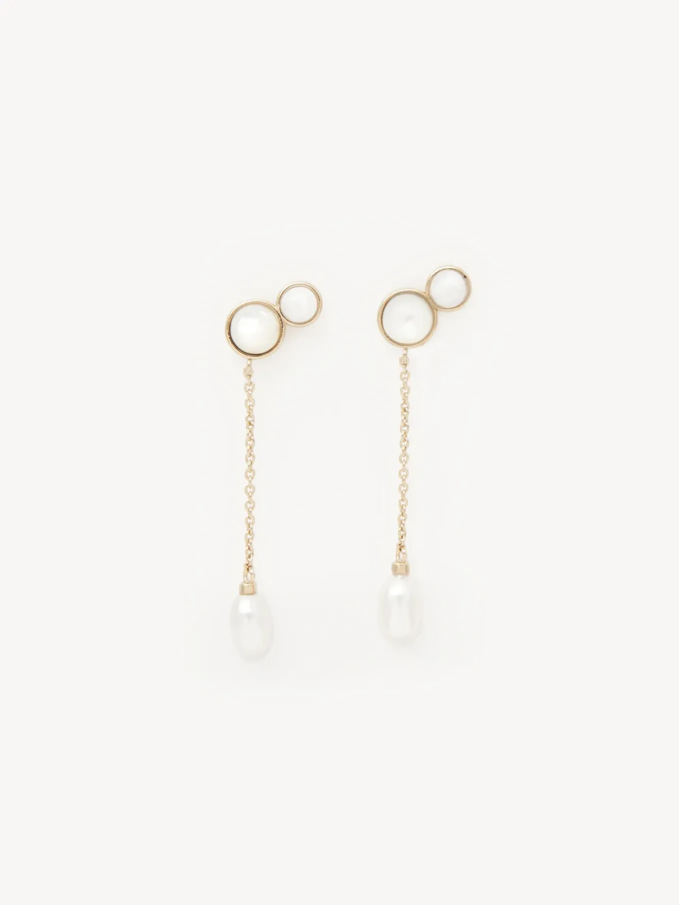 Bijoux-Chloé Boucles D'Oreilles Darcey Gold Color