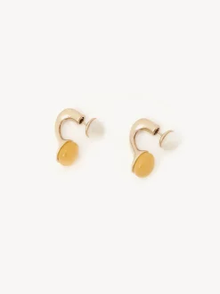 Bijoux-Chloé Boucles D'Oreilles Darcey Gold Color