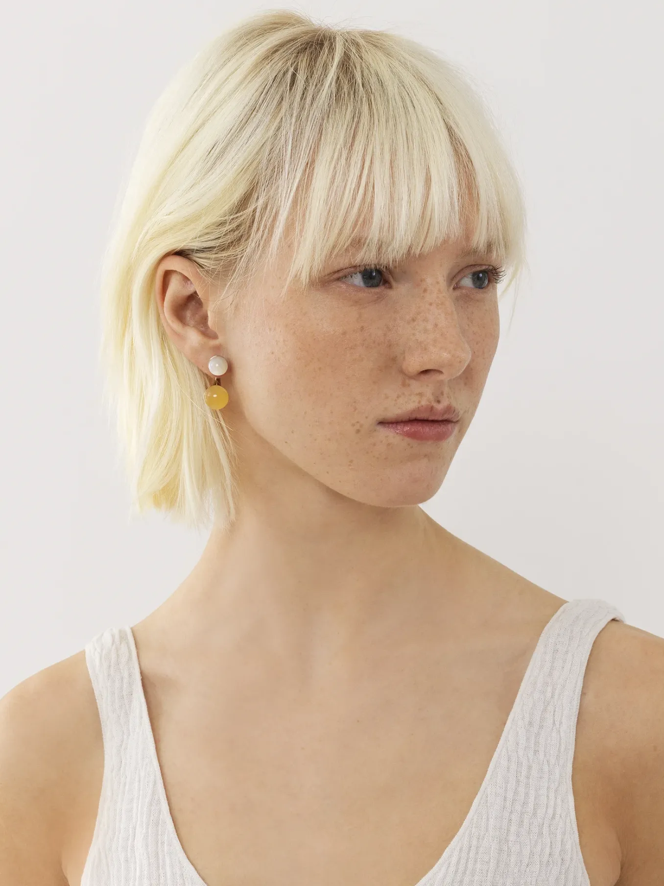 Bijoux-Chloé Boucles D'Oreilles Darcey Gold Color