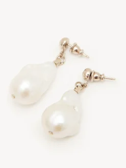 Bijoux-Chloé Boucles D'Oreilles Darcey Gold Color