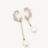 Bijoux-Chloé Boucles D'Oreilles Darcey Gold Color