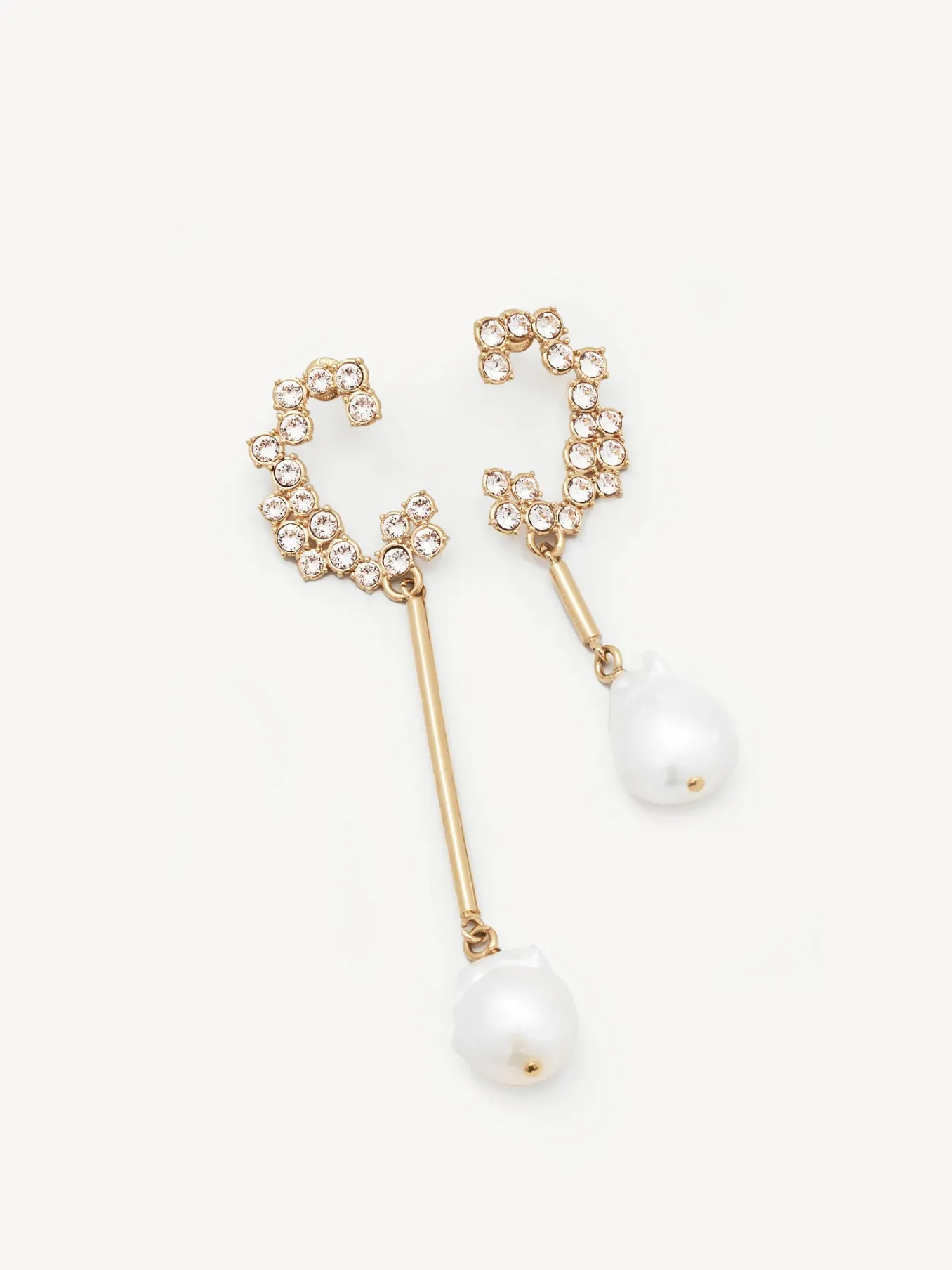 Bijoux-Chloé Boucles D'Oreilles Darcey Gold Color