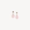 Bijoux-Chloé Boucles D'Oreilles Darcey Pink - Brown 1