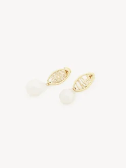 Bijoux-Chloé Boucles D'Oreilles Darcey Lace Pearl