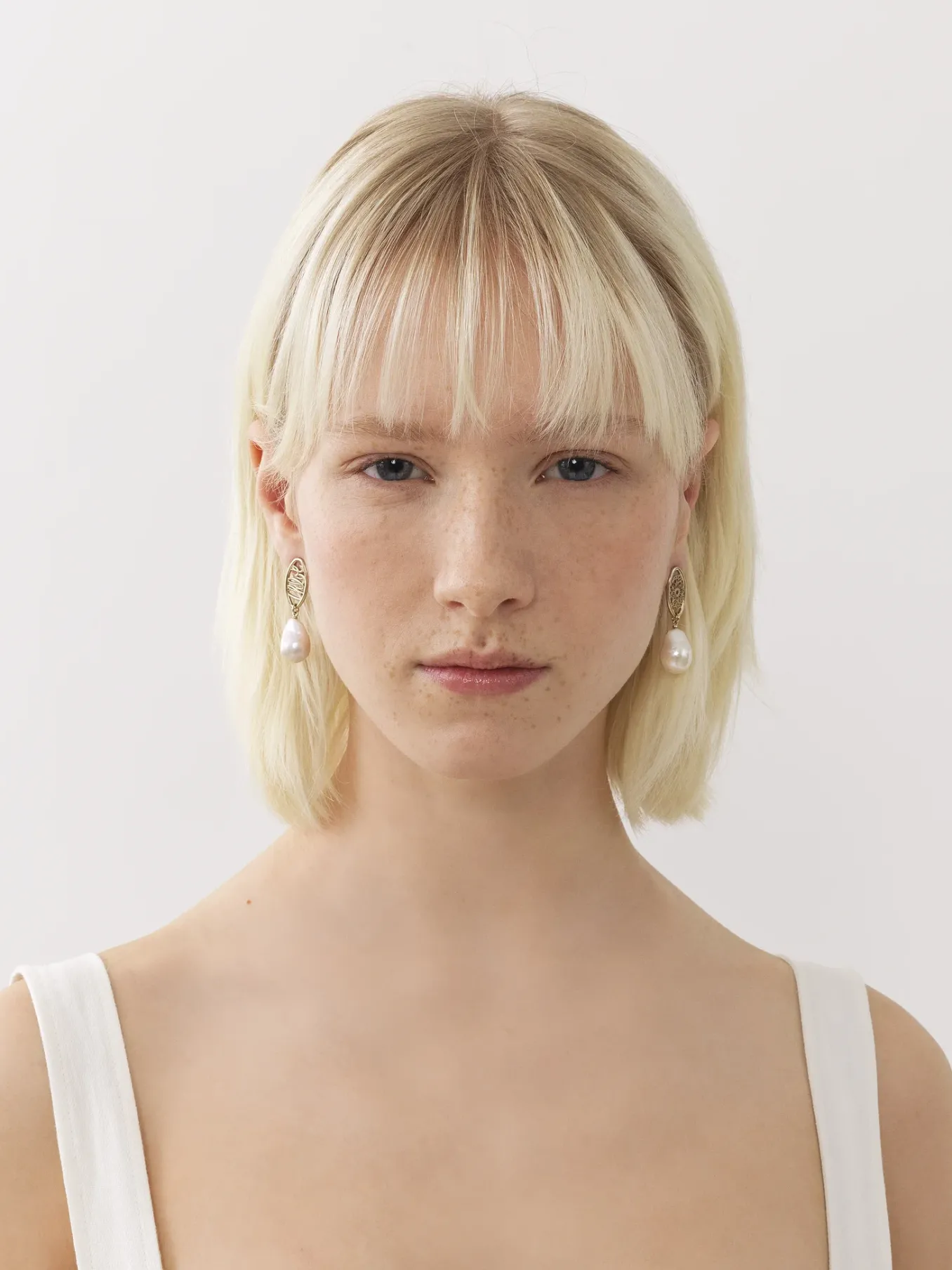 Bijoux-Chloé Boucles D'Oreilles Darcey Lace Pearl
